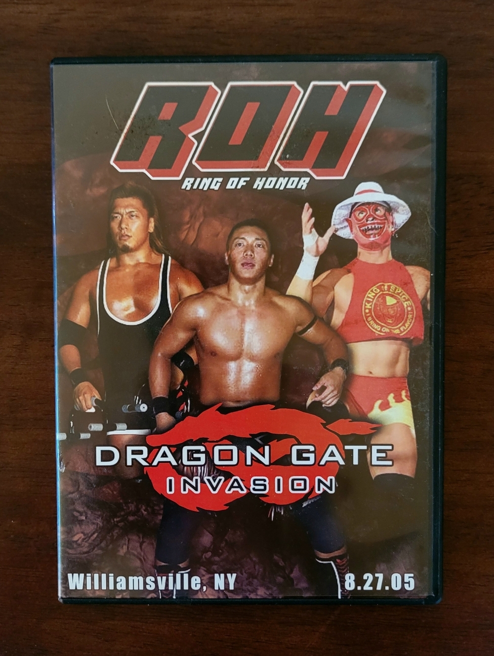 ROH Ring Of Honor Dragon Gate Invasion DVD 2005 Vintage EUC